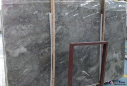 Fantasy dark grey marble